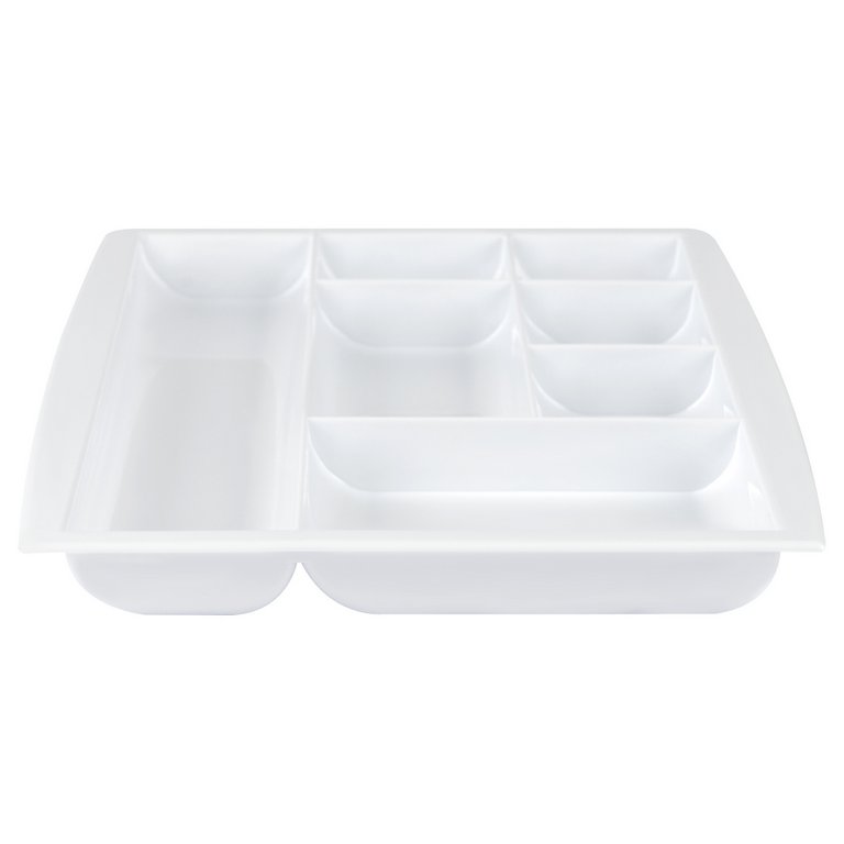 Лоток наст д/канц. принадлеж Стамм "Field" 351*182*20мм, белый