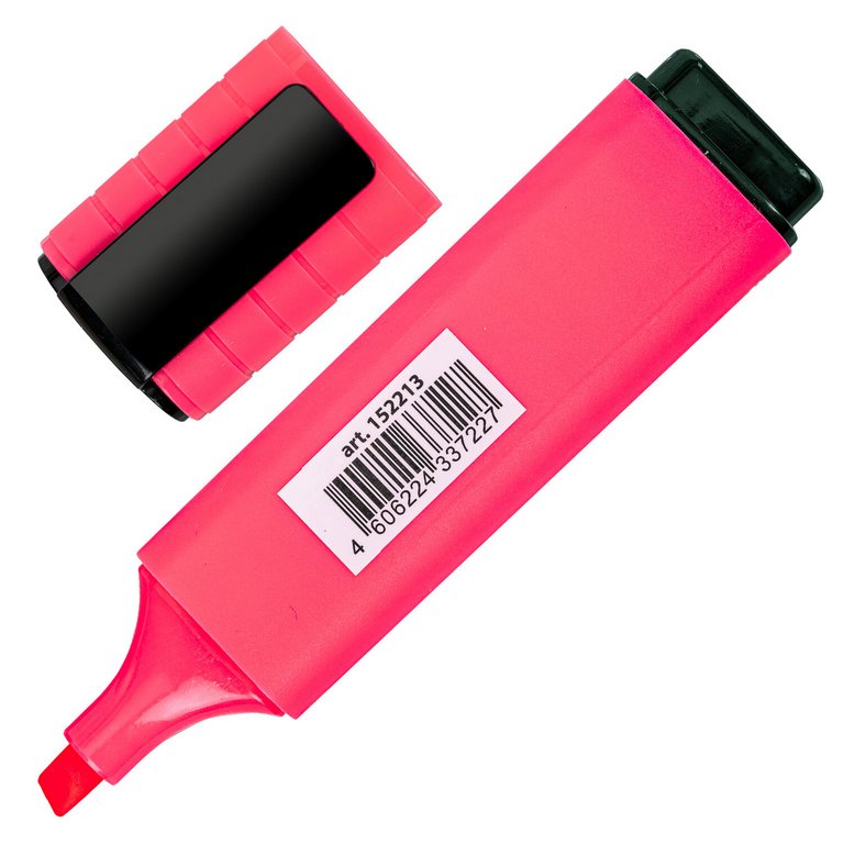 Текст-маркер Brauberg "ORIGINAL NEON" розовый, 1-5мм