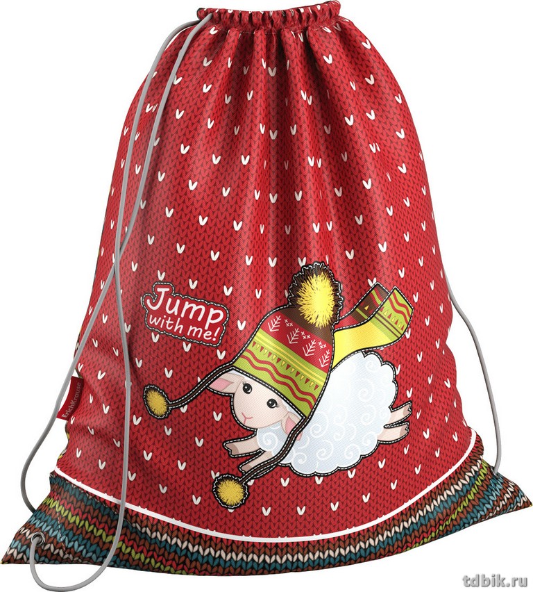 Сумка для обуви для девочки 44*37 см Erich Krause "Little Lamb"