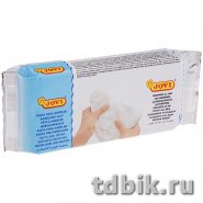 Глина для лепки самозатвердевающая  250 гр белая Jovi
