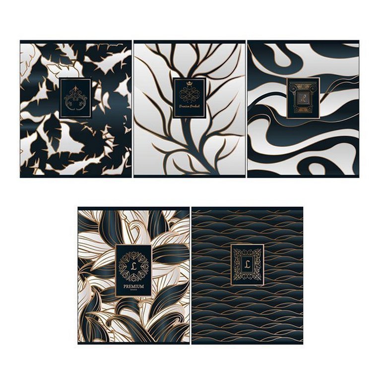 Тетрадь 48 лист кл. А5 на скрепке "Люксовая"