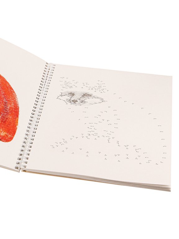 Альбом для обучения рисованию А4 32л. на гребне "РИСУЕМ ОТ ТОЧКИ К ТОЧКЕ" ЖИВОТНЫЕ