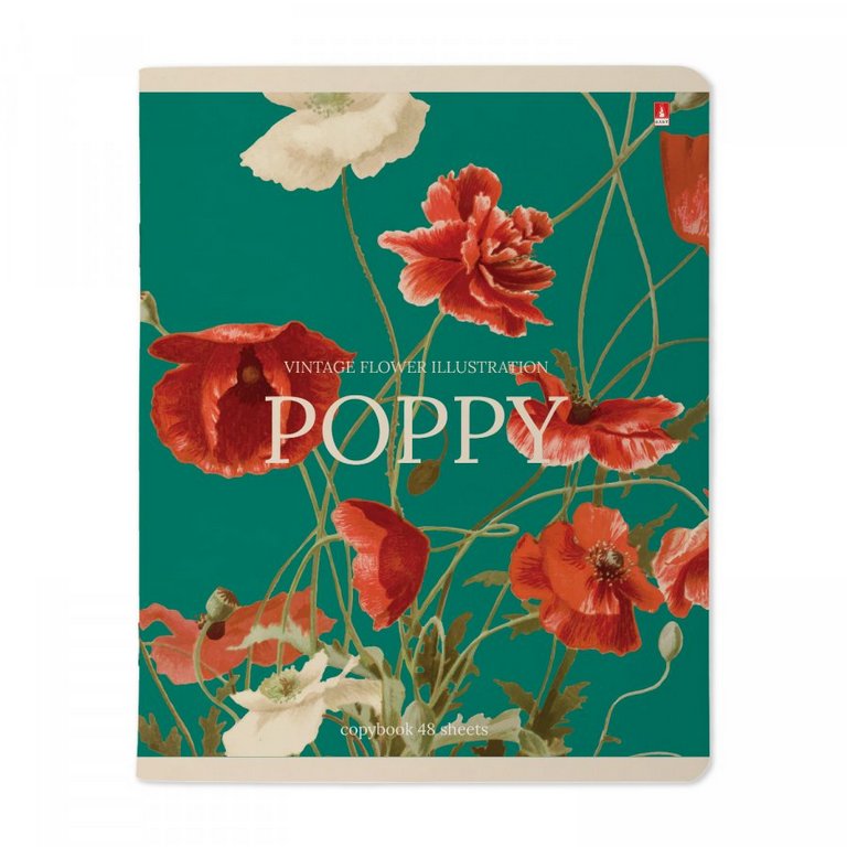 Тетрадь 48 лист кл. А5 на скрепке "ЦВЕТЫ. ФЕЕРИЯ NEW"  5 ВИДОВ