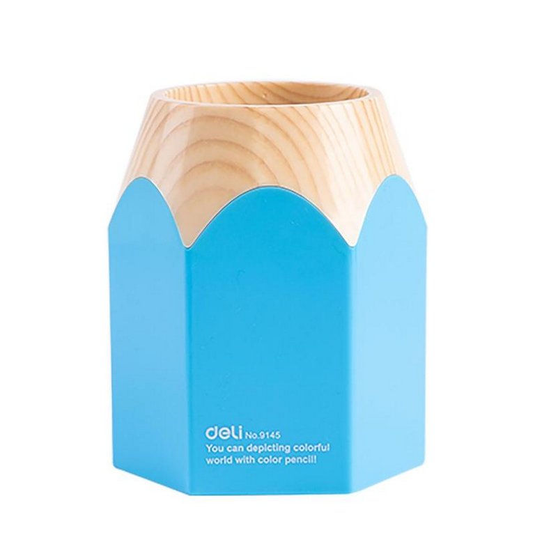 Подставка для ручек Deli, ассорти пластик