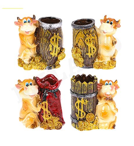 Подставка под зубочистки "Весёлый бычок"