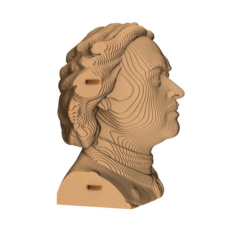 Сборная модель из гофрокартона "Петр" h=18см, 128 дет., 6+, 5cult