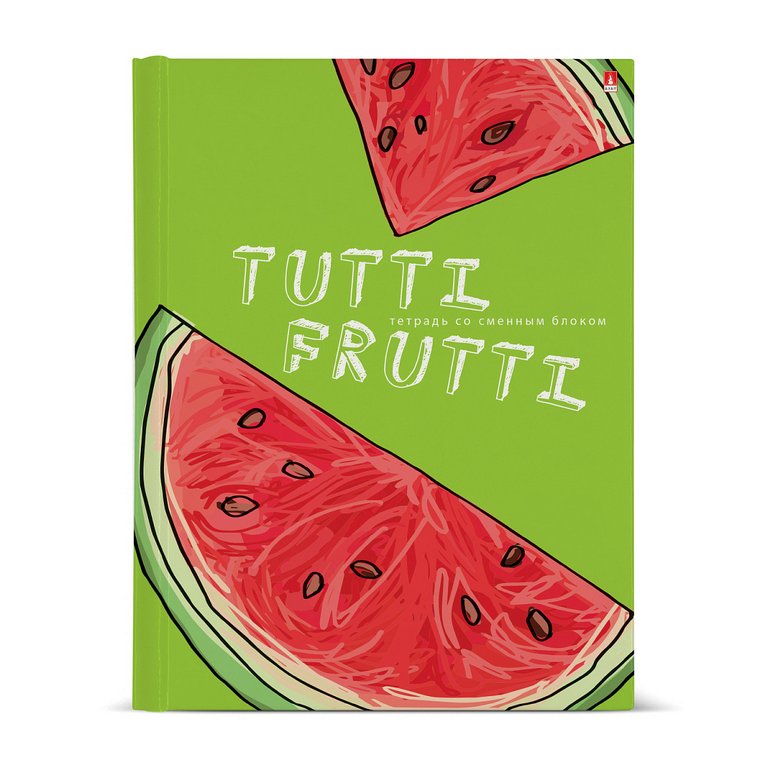 Тетрадь 160 лист кл. А5 на кольцах со сменным блоком "FRESH & FRUITY"