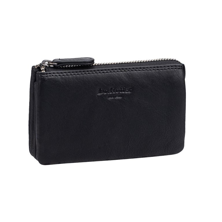 Футляр для ключей Dr.Koffer 8*13см, черный
