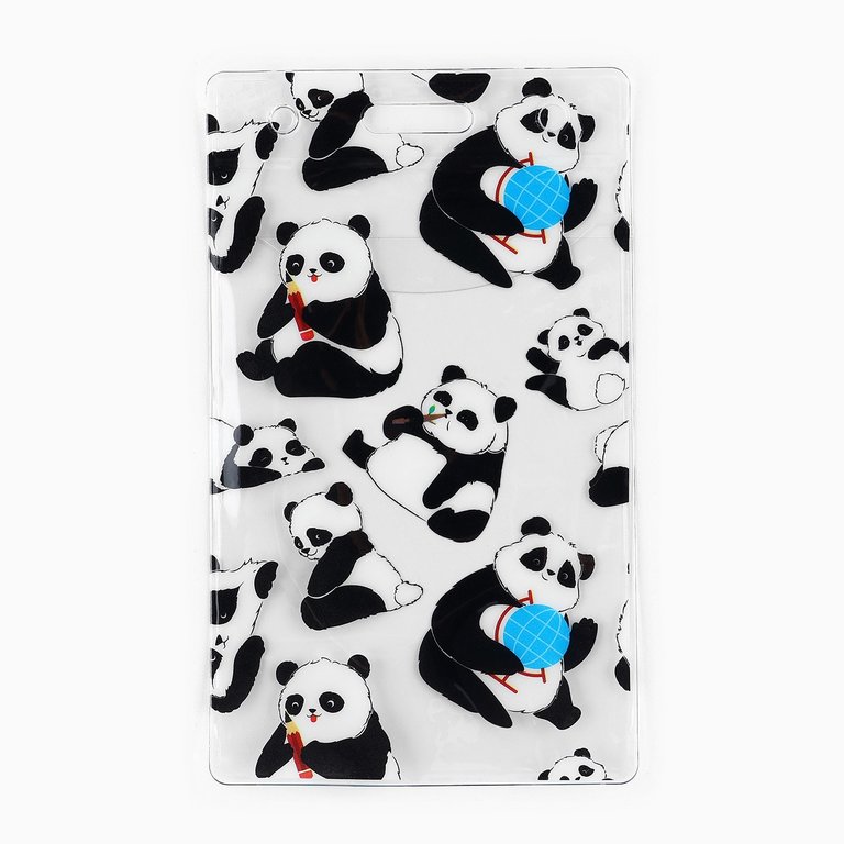 Чехол для бейджа "Панда" 6,1*10,4 см