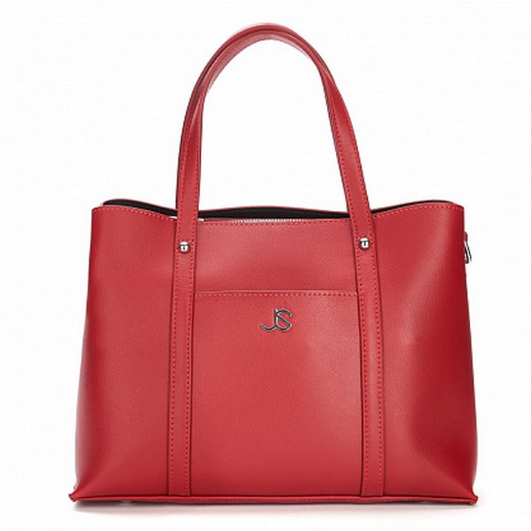 Сумка женская Jane's Story бургунди, нат. кожа