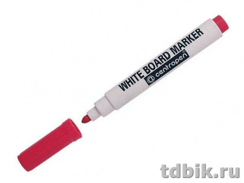 Маркер для доски Centropen 2,5 мм красн круг.