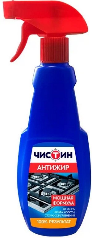 Средство для мытья плит, духовок, грилей Санита спрей Антижир (курок) 500 мл.