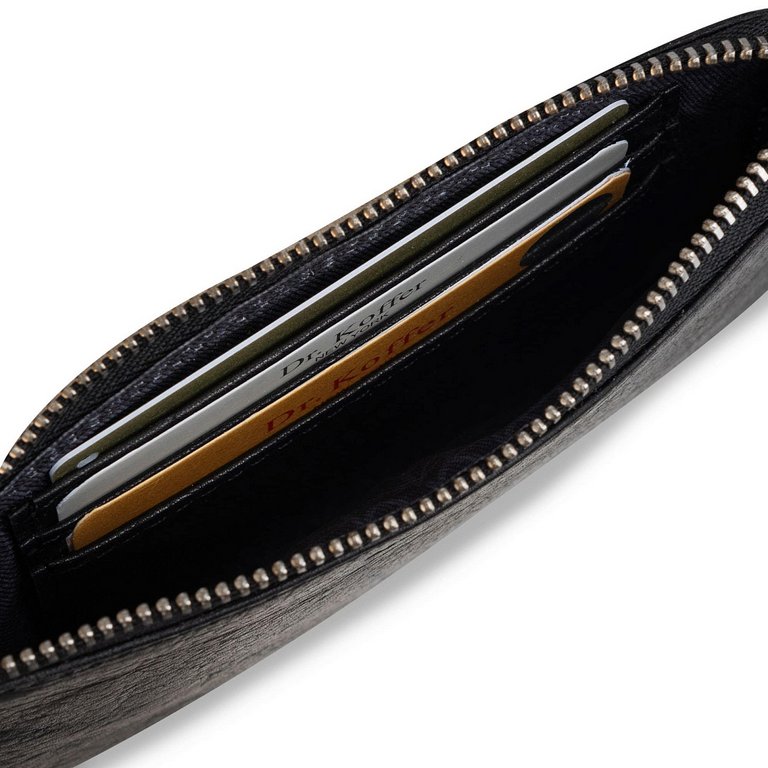 Футляр для ключей Dr.Koffer 9*14см, чёрный