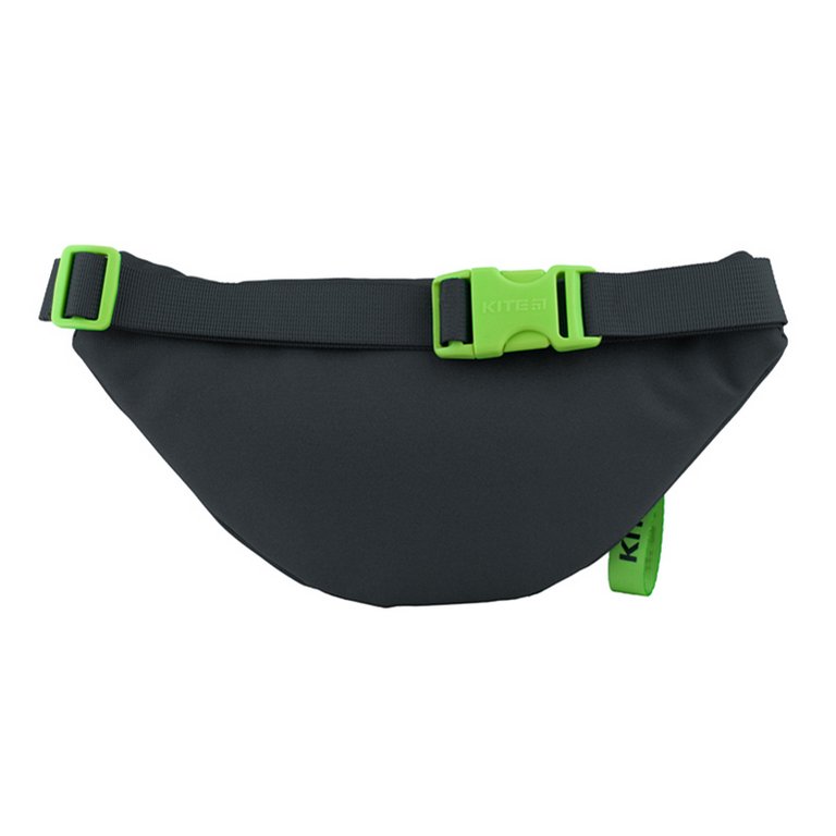 Сумка поясная Kite детская 27x15x6,5 см синий/серый