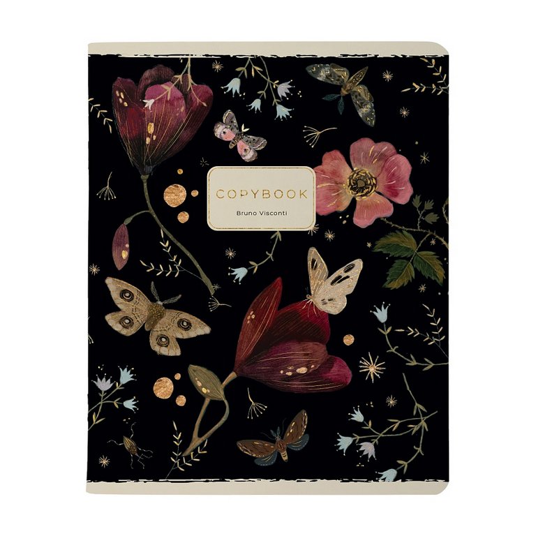 Тетрадь 48 лист кл. А5 на скрепке "FAUNA. BUTTERFLY" ассорти