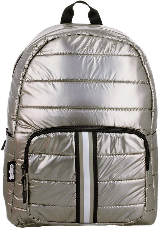 Рюкзак молодежный женский Seventeen 40*28*14 см. Бронзовый металлик