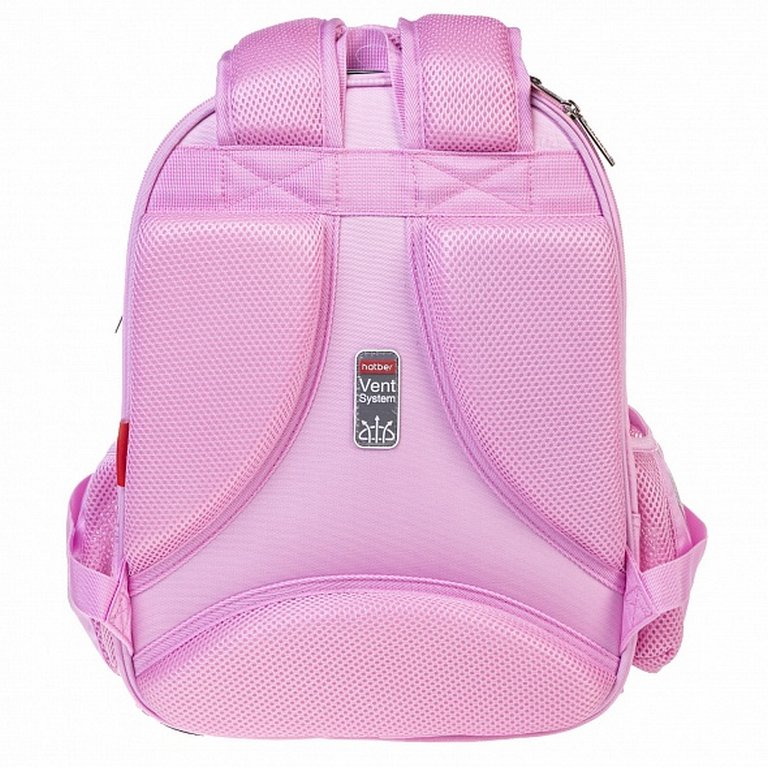 Рюкзак каркасный для девочки Hatber Ergonomic "Plus Meow" 29*38*16см