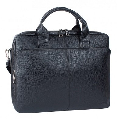 Сумка мужская Franchesco Mariscotti 27*30*7см искусст. кожа, черная