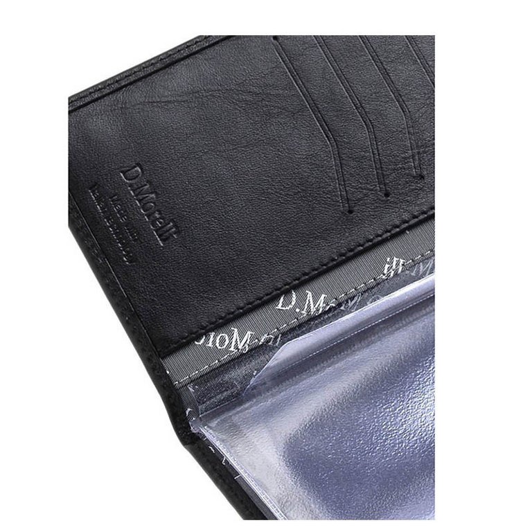 Бумажник водителя D.Morelli "Black", нат. кожа
