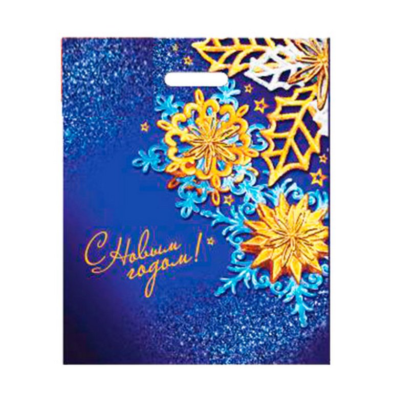 Пакет пробивной НГ 38*47см (60 мкм) "Северное сияние"