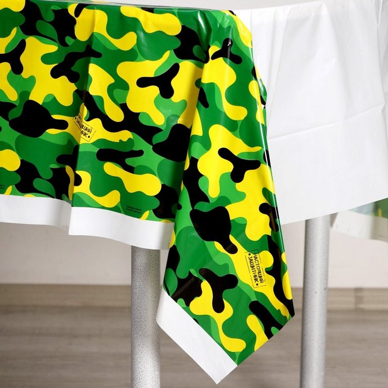 Скатерть 1370*1820 "Настоящий защитник" ПВХ