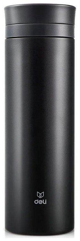Термос Deli "DK GRAY" 480 мл темно-серый