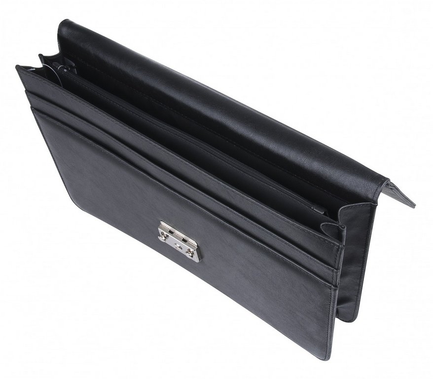 Папка "Alliance" кож.зам., черная