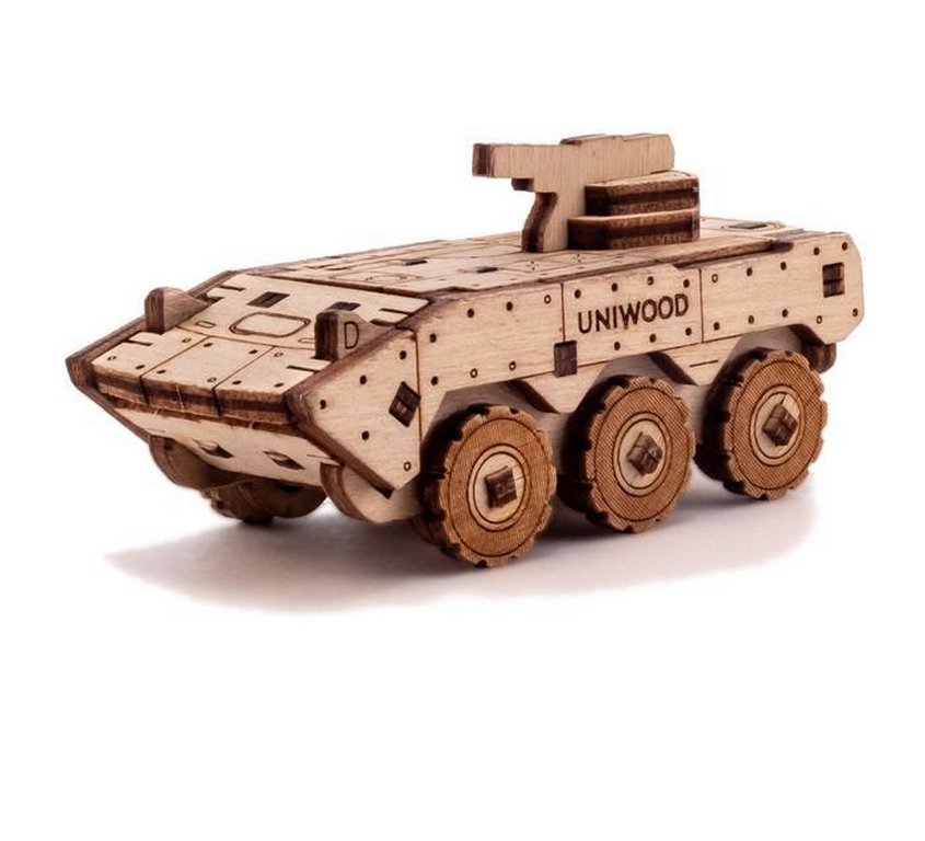 Сборная модель из дерева Набор 9 в 1 "Для мальчиков"