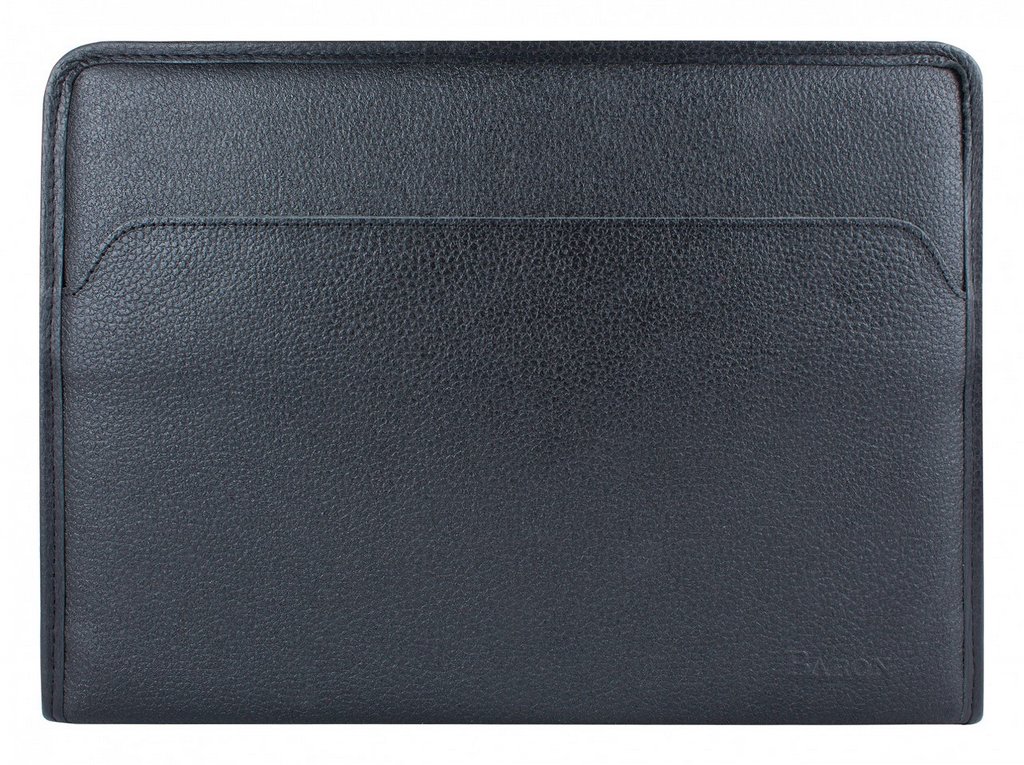 Папка Baron натур. кожа, черная 34*25*3 см