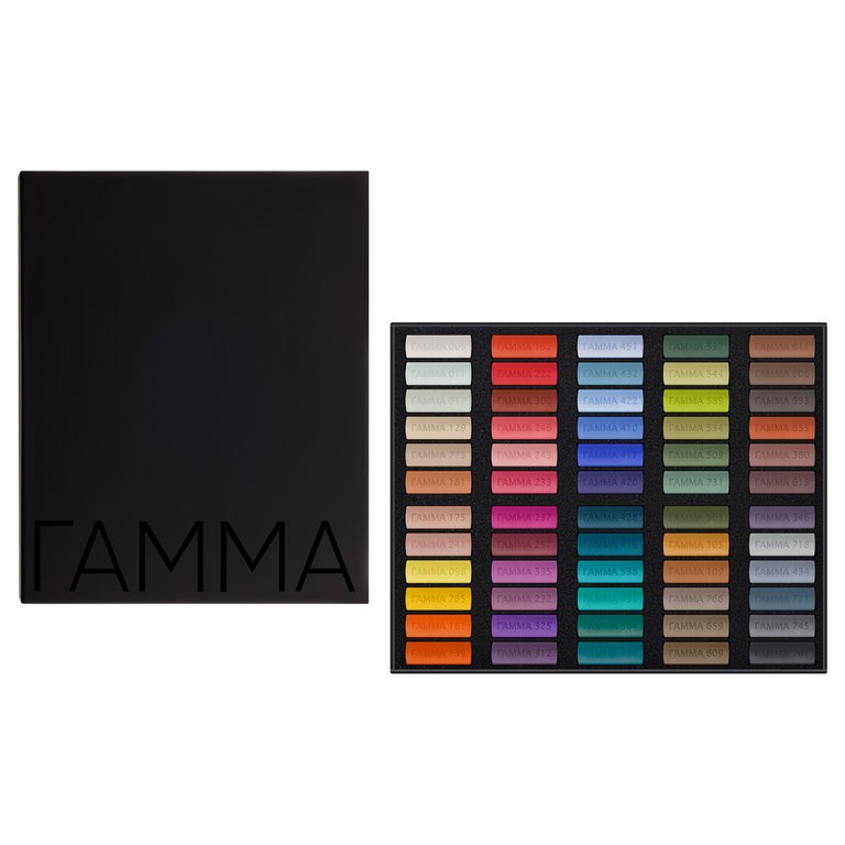 Пастель сухая художественная 60 цв. Гамма