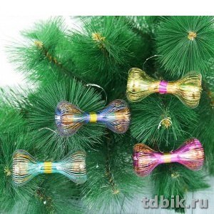 Украшение новогоднее малое "Квант" 9см, фольга