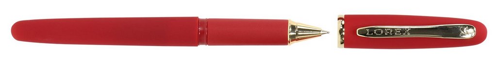 Ручка шариковая Lorex "Grande Soft" в пластик.футляре 0,7мм синяя (ассорти)