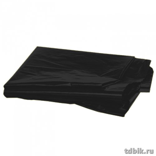 Мешки для мусора 120л. 10 шт/уп (40 мкм) ПВД "Чистый дом" 70*110 см. черные