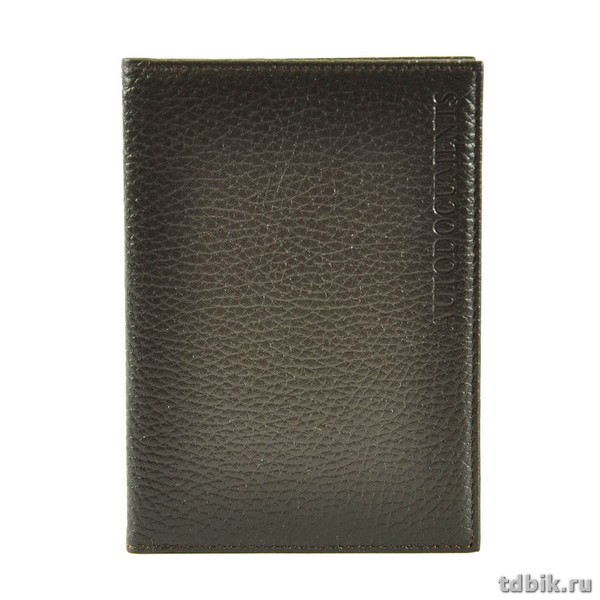 Бумажник водителя D.Morelli "Texas" нат. кожа, коричневый