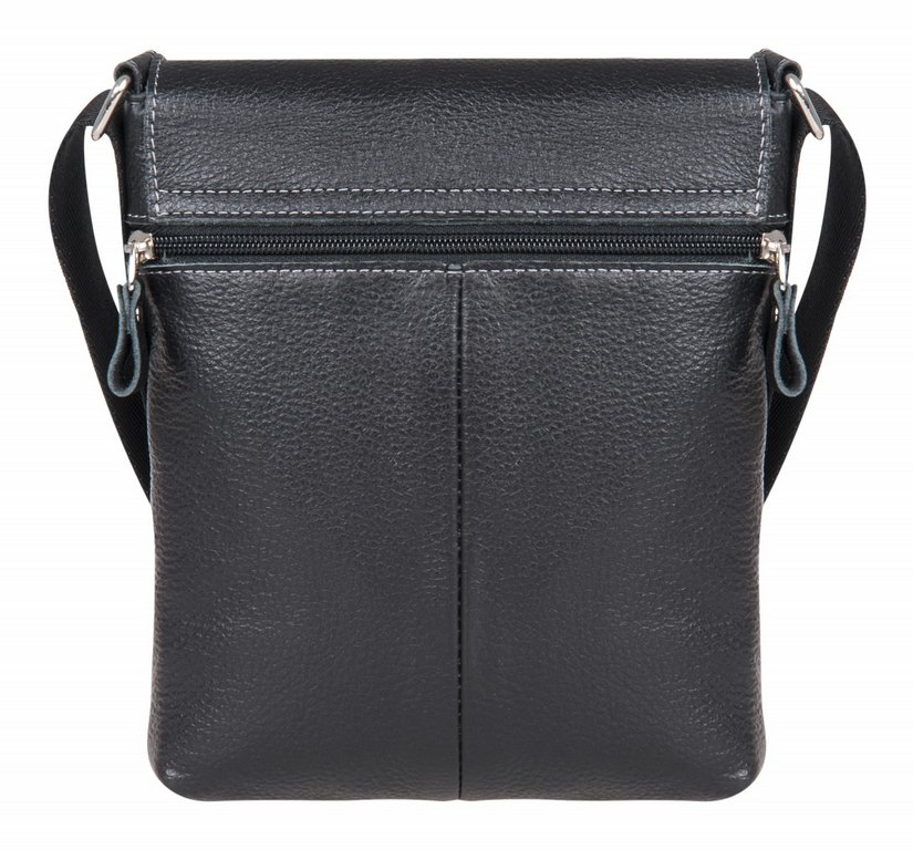 Планшет Franchesco Mariscotti 18*21*4см натур. кожа, черный