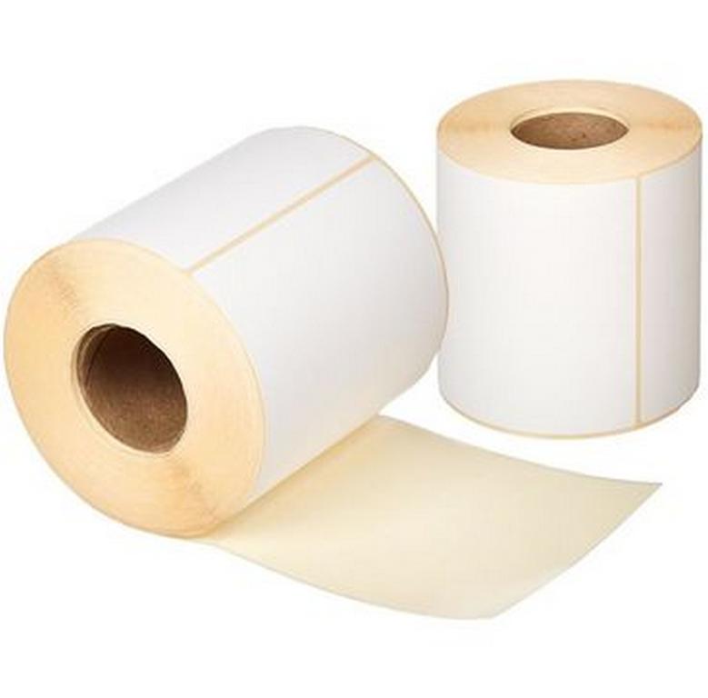 Термоэтикетки  100*100 (500 шт.) б/п, ЭКО, вт.40мм