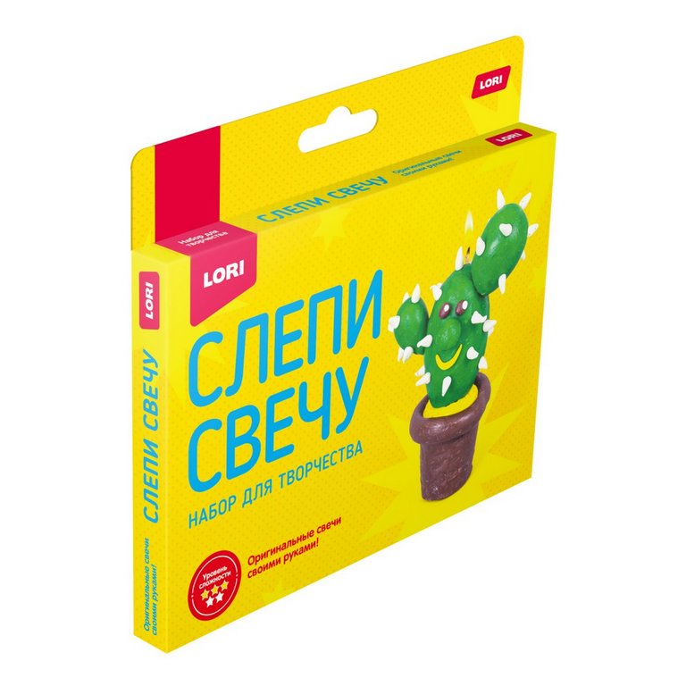 Набор для изготовления свечей восковых "Кактус" Lori