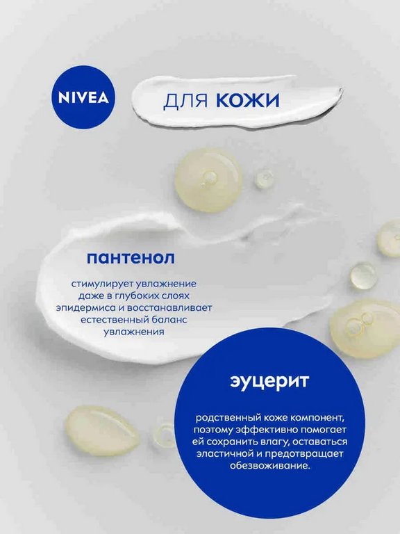 Крем для ухода за кожей Nivea Creme для лица, рук и тела с пантенолом, 250 мл