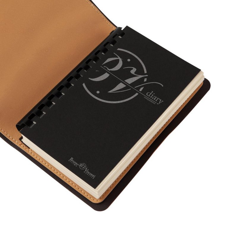 Ежедневник без дат 125*203 мм Bruno Visconti Sienna, коричневый