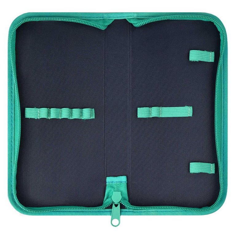 Пенал 1 отд. для мальчика Феникс+ "Акула диджитал" 10x20x2,5 см (ткань)