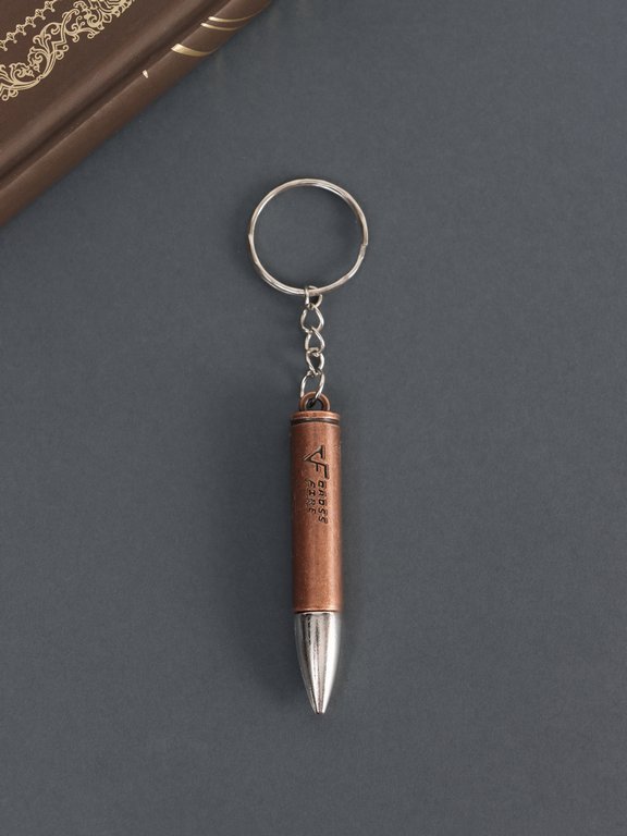 Брелок "Пуля" 6*1см (металл) ассорти