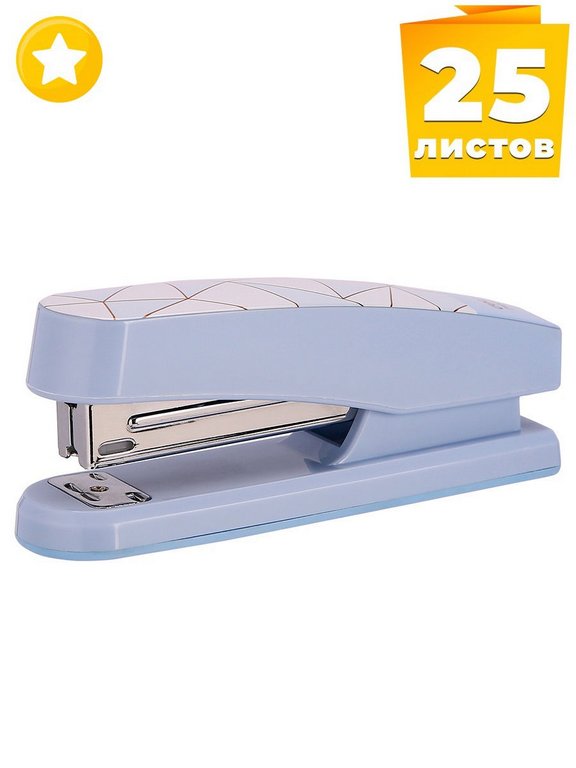 Степлер 24/6 до 25л Deli Macaron ассорти