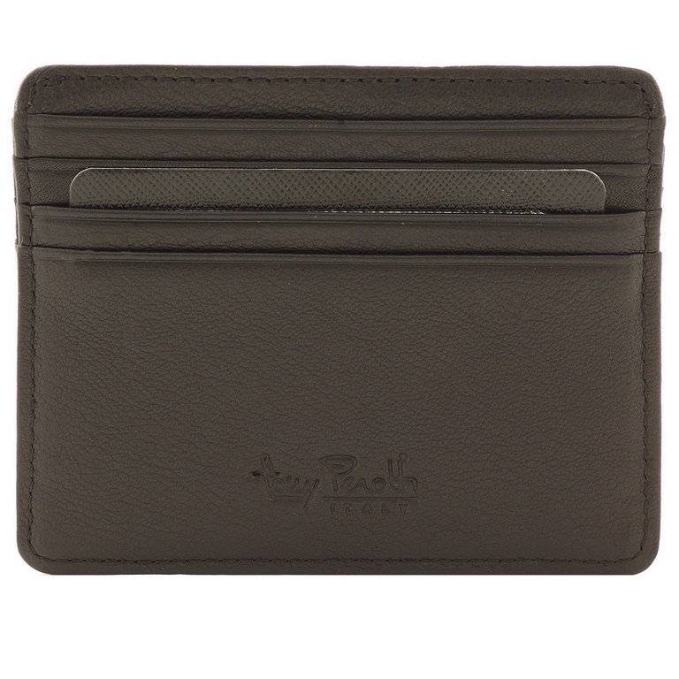 Футляр для кредитных карт "Tony Perotti" нат. кожа, 100x80мм, черный