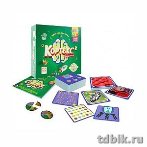Игра настольная  .6+ с карточками "Кортекс 2 для детей" (2-6 игроков, 15-20 мин) Стиль жизни