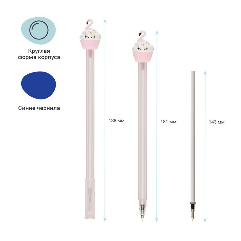 Ручка шариковая сувенирная "Small Princess Cake"
