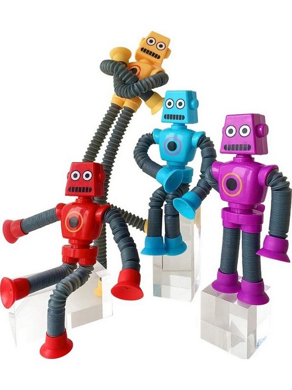 Игрушка - тянучка "Робот" ассорти