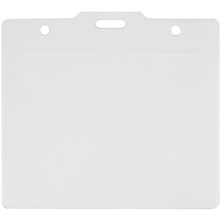 Бейдж горизонтальный 125*110мм (вставка 120*90мм) без держателя OfficeSpace