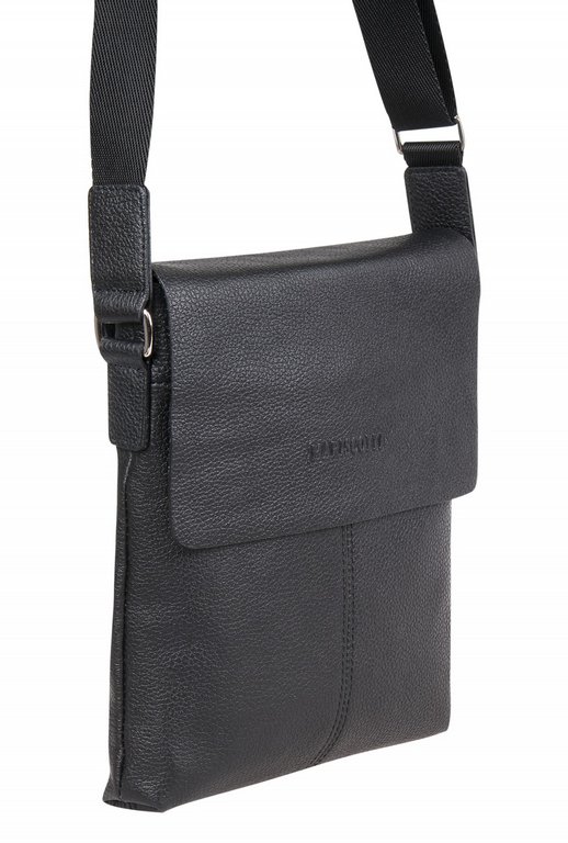 Планшет Franchesco Mariscotti 21,5*24*4см натур. кожа, черный