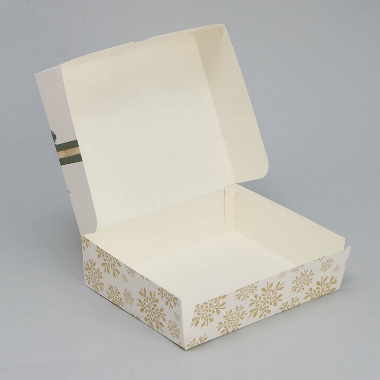 Коробка для подарков 20*17*6см "Новогодний подарок"