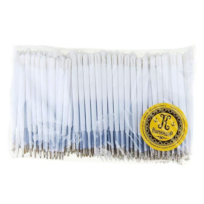 Стержень шариковый  98мм  аналог Parker пластик. синий Calligrata